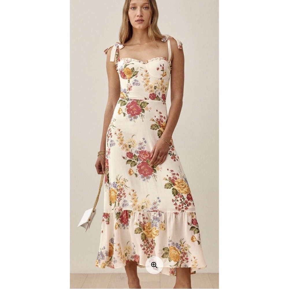 +Reformation Nikita Floral Midi Dress 12